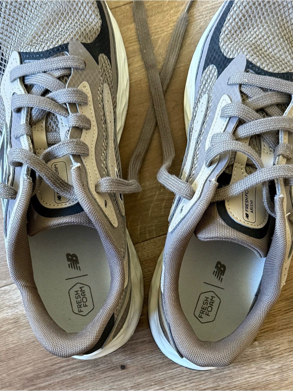New Balance Fresh Foam Arishi TiraLux v4 Running Shoe - Men's, Taupe, sz 10.5 - Picture 7 of 8